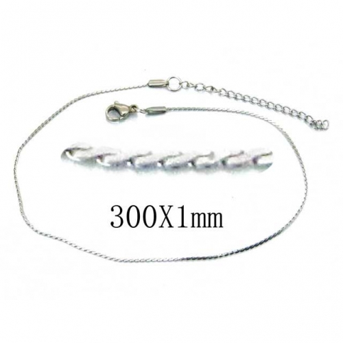Wholesale Stainless Steel 316L Chain Bracelets NO.#BC62B0365IX