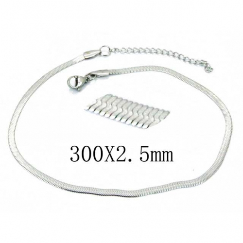 Wholesale Stainless Steel 316L Chain Bracelets NO.#BC62B0361IQ