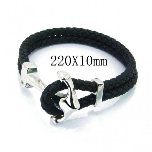 BaiChuan Wholesale Fashion Leather Bracelet NO.#BC23B0259HJD