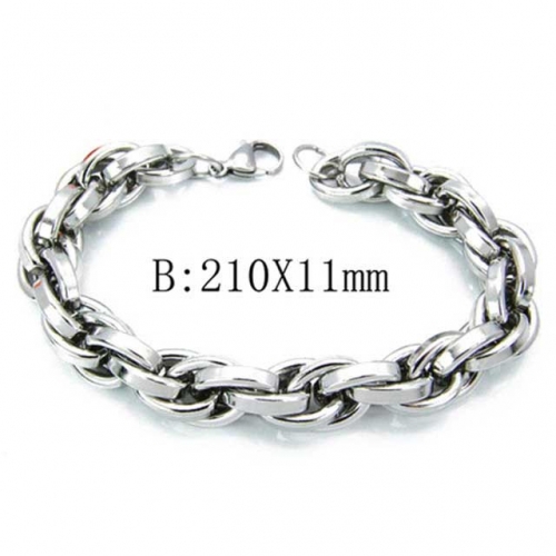 Wholesale Stainless Steel 316L Chain Bracelets NO.#BC70B0387MZ