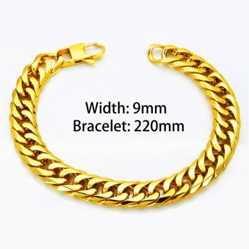 Wholesale Stainless Steel 316L Men's Bracelet NO.#BC82B0021HJZ
