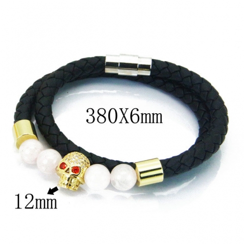 BaiChuan Wholesale Fashion Leather Bracelet NO.#BC41B0093ILW