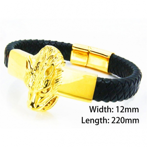BaiChuan Wholesale Fashion Leather Bracelet NO.#BC29B0063HME