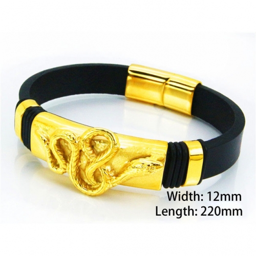 BaiChuan Wholesale Fashion Leather Bracelet NO.#BC29B0005HMA