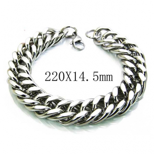 Wholesale Stainless Steel 316L Men's Bracelet NO.#BC70B0179O0