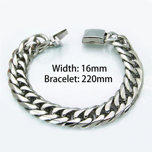 Wholesale Stainless Steel 316L Men's Bracelet NO.#BC82B0004IKZ