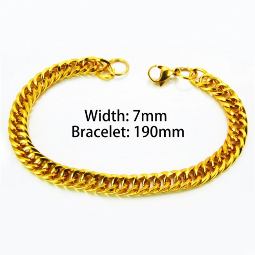 Wholesale Stainless Steel 316L Men's Bracelet NO.#BC70B0436LZ