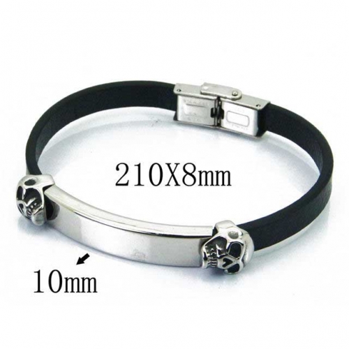 BaiChuan Wholesale Fashion Leather Bracelet NO.#BC23B0201HHL