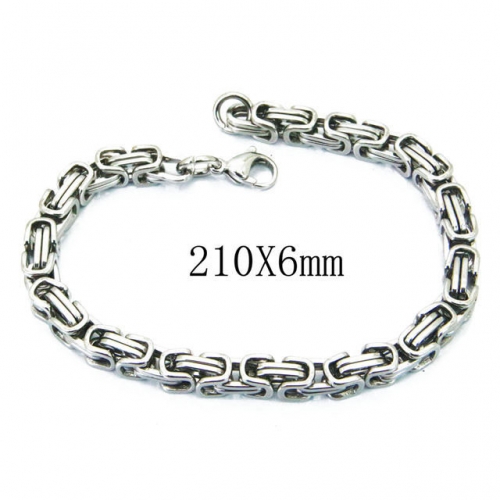 Wholesale Stainless Steel 316L Chain Bracelets NO.#BC40B0214MQ