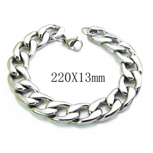 Wholesale Stainless Steel 316L Men's Bracelet NO.#BC70B0190M0