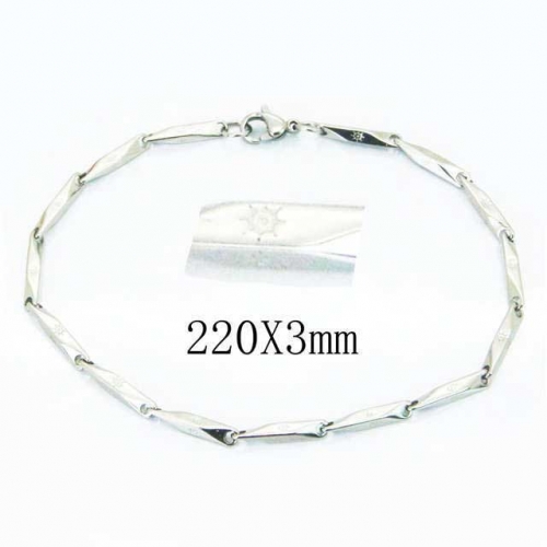 Wholesale Stainless Steel 316L Chain Bracelets NO.#BC70B0572I5