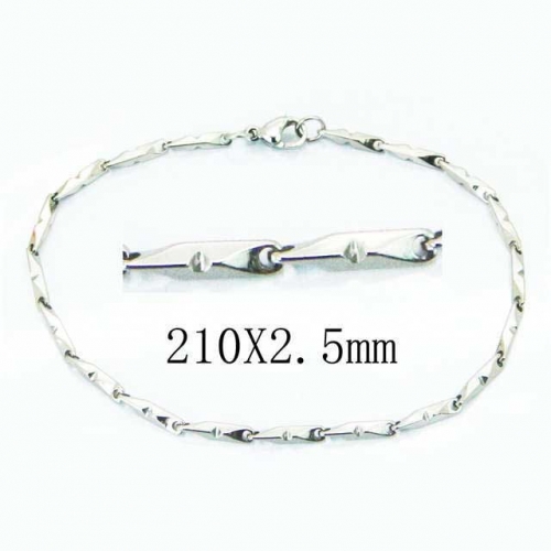 Wholesale Stainless Steel 316L Chain Bracelets NO.#BC70B0554IL