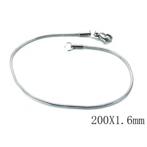 Wholesale Stainless Steel 316L Chain Bracelets NO.#BC61B0247JZ