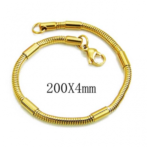 Wholesale Stainless Steel 316L Chain Bracelets NO.#BC70B0013M0