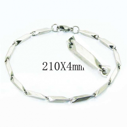 Wholesale Stainless Steel 316L Chain Bracelets NO.#BC70B0546IL