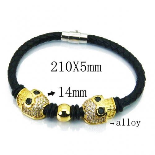 BaiChuan Wholesale Fashion Leather Bracelet NO.#BC41B0051IYY