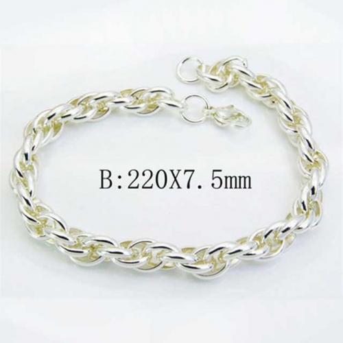 Wholesale Stainless Steel 316L Chain Bracelets NO.#BC70B0416LL