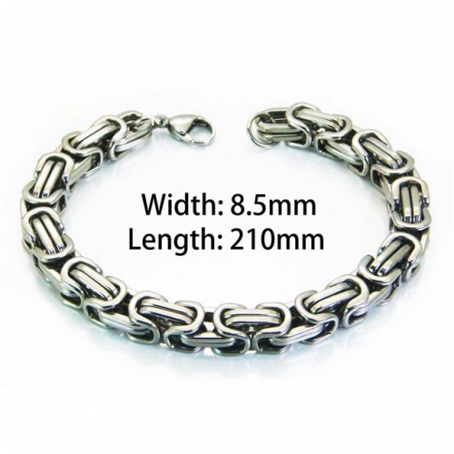 Wholesale Stainless Steel 316L Men's Bracelet NO.#BC40B0172MQ