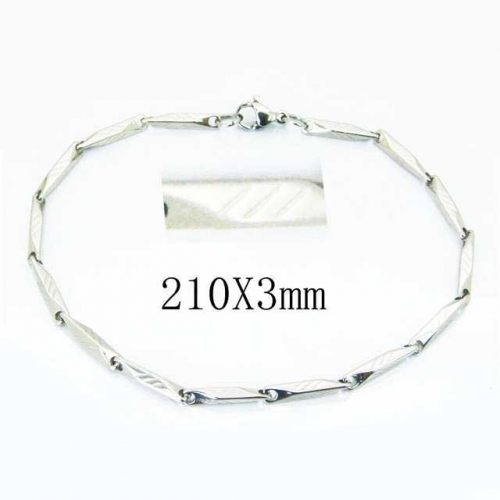 Wholesale Stainless Steel 316L Chain Bracelets NO.#BC70B0568I5
