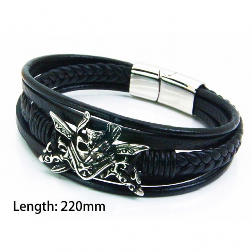 BaiChuan Wholesale Fashion Leather Bracelet NO.#BC29B0025HLC