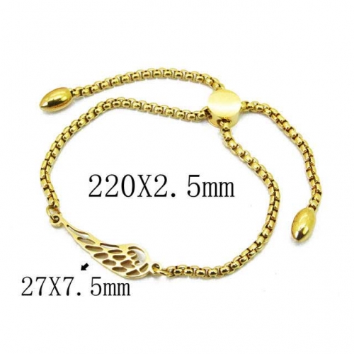 Wholesale Stainless Steel 316L Fashion Bracelets NO.#BC23B0135HIS