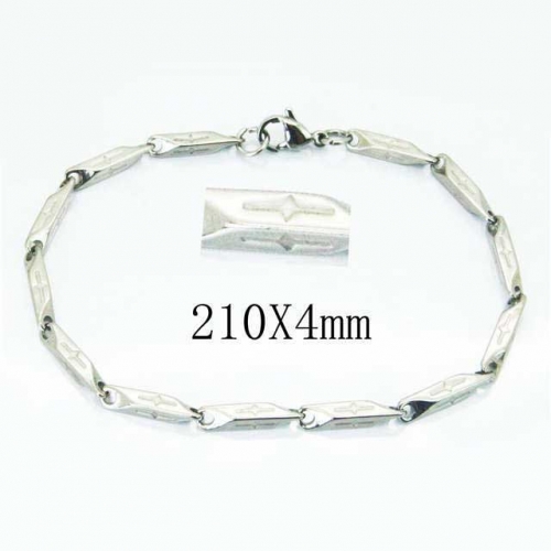 Wholesale Stainless Steel 316L Chain Bracelets NO.#BC70B0566I5