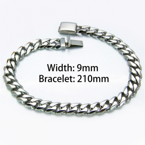 Wholesale Stainless Steel 316L Men's Bracelet NO.#BC82B0084HJZ