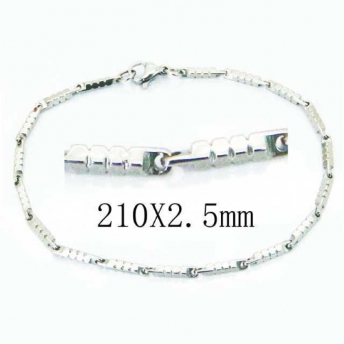 Wholesale Stainless Steel 316L Chain Bracelets NO.#BC70B0558IL