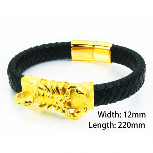 BaiChuan Wholesale Fashion Leather Bracelet NO.#BC29B0059HLS