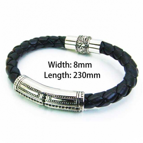 BaiChuan Wholesale Fashion Leather Bracelet NO.#BC64B1204HMX