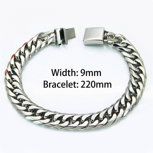 Wholesale Stainless Steel 316L Men's Bracelet NO.#BC82B0016HIZ
