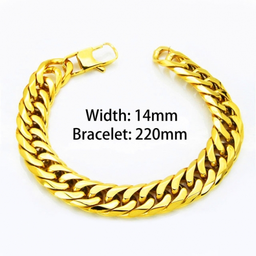 Wholesale Stainless Steel 316L Men's Bracelet NO.#BC82B0009HPZ