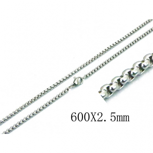 Wholesale Stainless Steel 316L Chain NO.#BC62N0308IQ