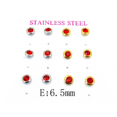 BaiChuan Wholesale Crystal or Zircon Ear Studs NO.#BC59E0616PL