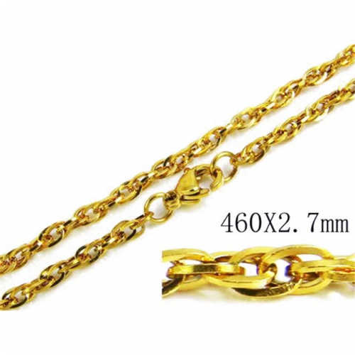 Wholesale Stainless Steel 316L Singapore Chains NO.#BC61N0006L5