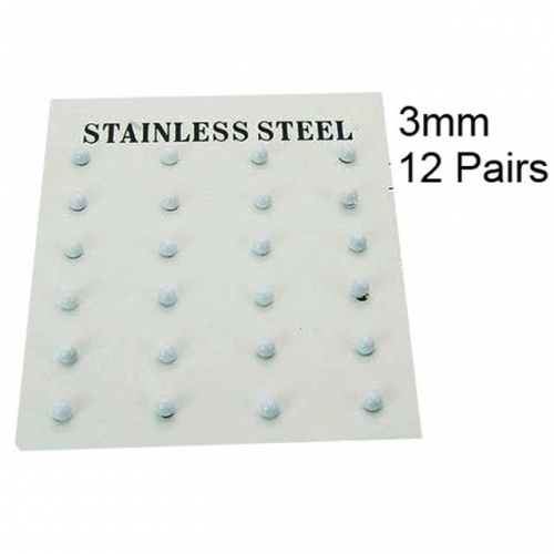 Wholesale Stainless Steel 316L Post & Ear Stud NO.#BC70E0538HIS
