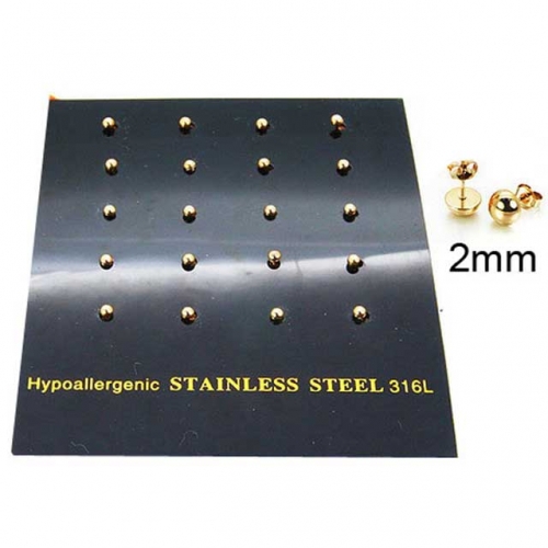 Wholesale Stainless Steel 316L Post & Ear Stud NO.#BC30E1439HOS