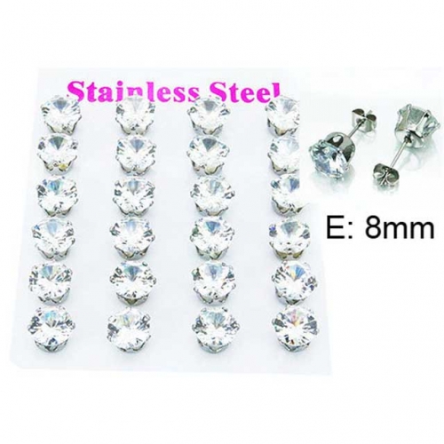 BaiChuan Wholesale Crystal or Zircon Ear Studs NO.#BC21E0074HIS