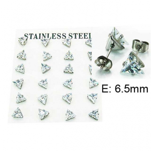 BaiChuan Wholesale Crystal or Zircon Ear Studs NO.#BC21E0031HVV