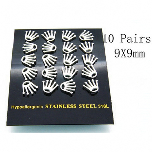 Wholesale Stainless Steel 316L Post & Ear Stud NO.#BC30E1436HIZ