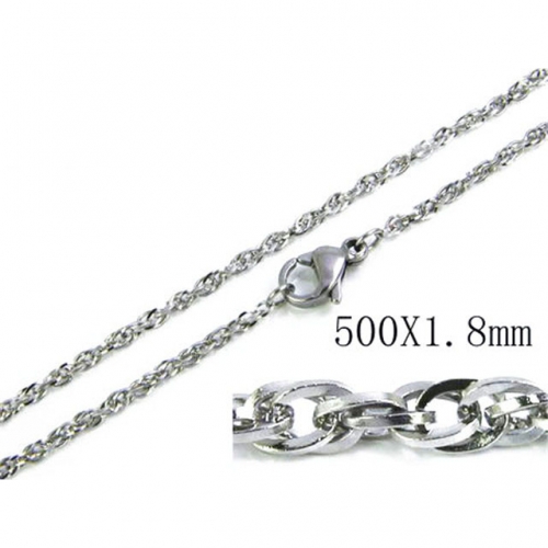 Wholesale Stainless Steel 316L Singapore Chains NO.#BC61N0001J0