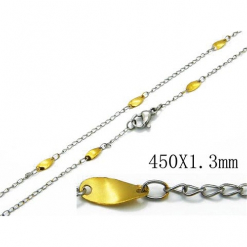 Wholesale Stainless Steel 316L Rolo & Belcher Chains NO.#BC40N0178M5