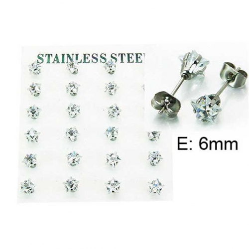 BaiChuan Wholesale Crystal or Zircon Ear Studs NO.#BC21E0029HID