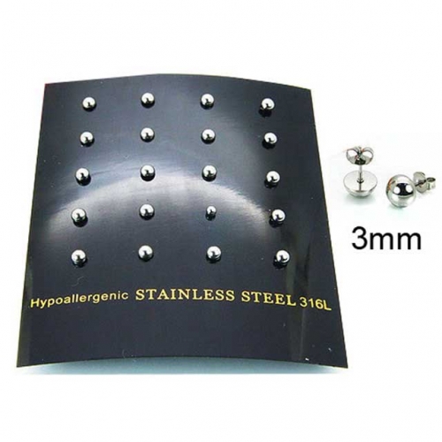 Wholesale Stainless Steel 316L Post & Ear Stud NO.#BC30E1440HXX