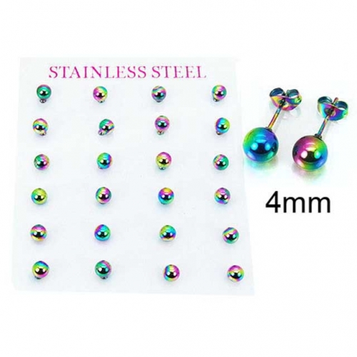 Wholesale Stainless Steel 316L Post & Ear Stud NO.#BC58E1167PG