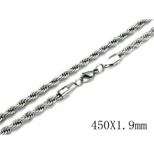Wholesale Stainless Steel 316L Rope Chains NO.#BC40N0232J5