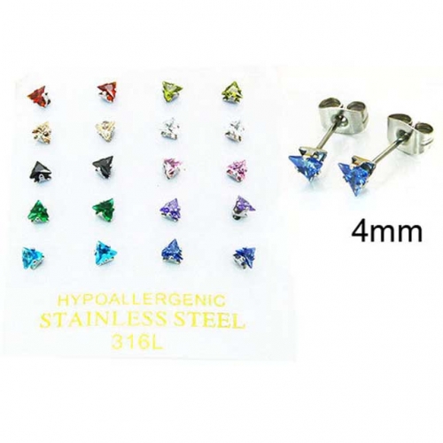 BaiChuan Wholesale Crystal or Zircon Ear Studs NO.#BC25E0673IWW