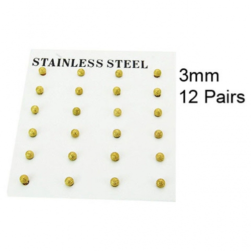 Wholesale Stainless Steel 316L Post & Ear Stud NO.#BC70E0563HLR
