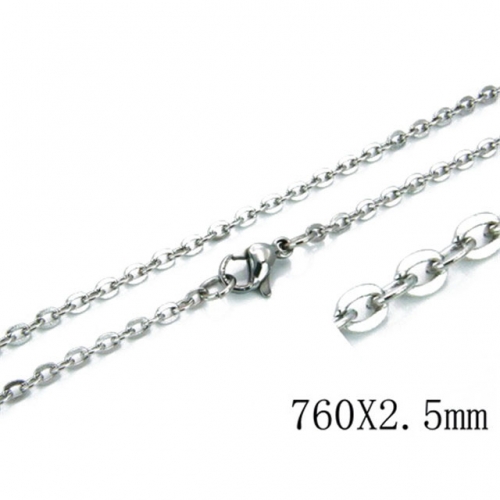 Wholesale Stainless Steel 316L Rolo & Belcher Chains NO.#BC70N0313IZ