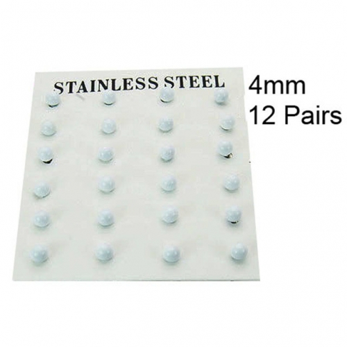 Wholesale Stainless Steel 316L Post & Ear Stud NO.#BC70E0539HIS